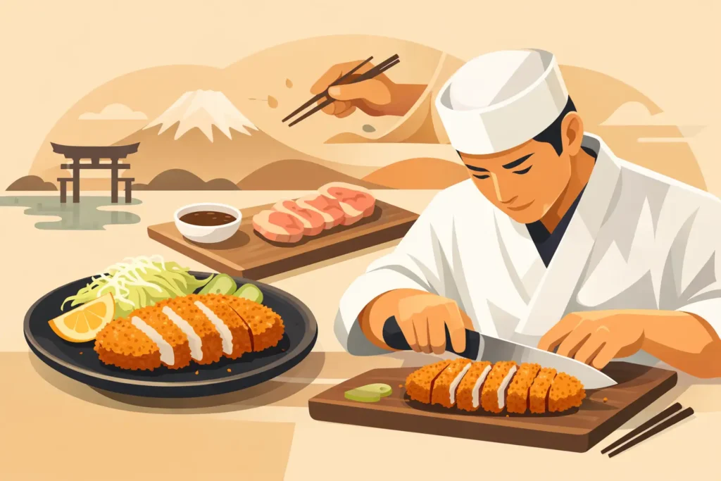 Japanese Pork Cutlet, Made With Precision