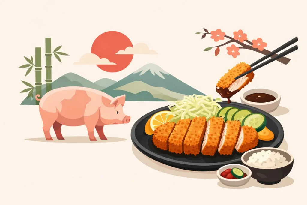 Japanese Pork Varieties and Tonkatsu Flavor