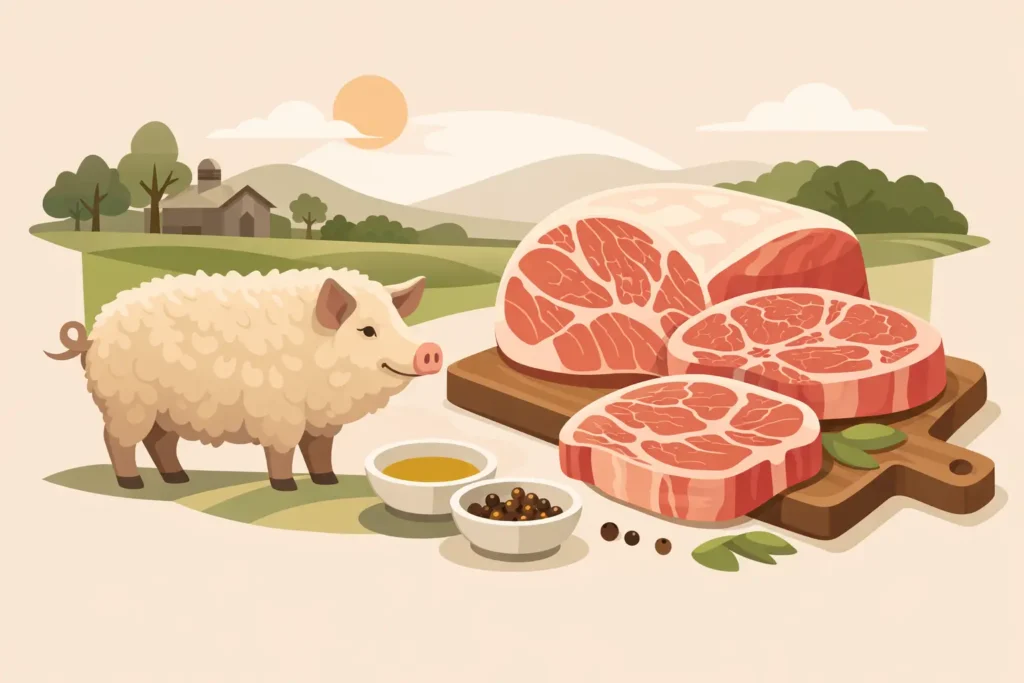 Mangalica Pork: Why Its Marbling Matters