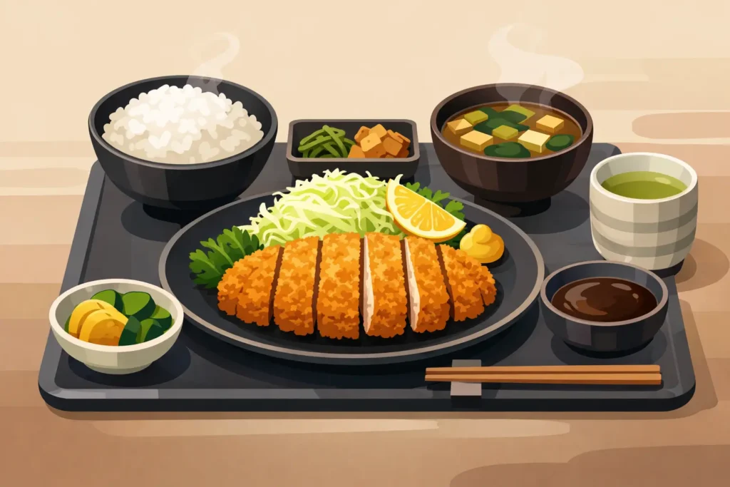 What Defines a Premium Tonkatsu Lunch Set?