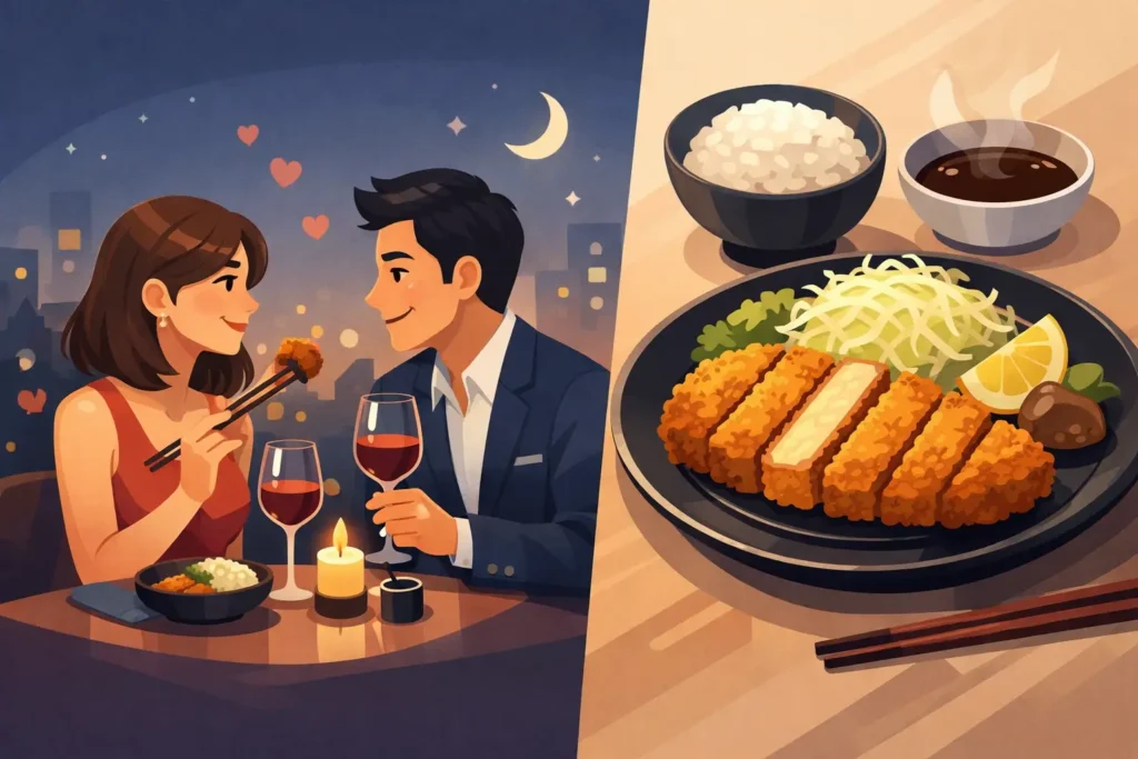 Can Tonkatsu Suit Date Nights? Yes, Beautifully