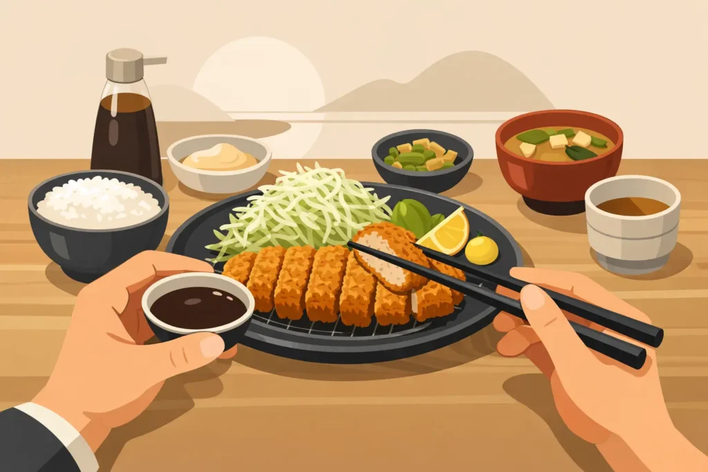 How to Eat Tonkatsu With Japanese Precision