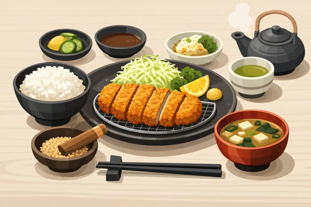 Japanese Set Meal Guide for Tonkatsu Diners