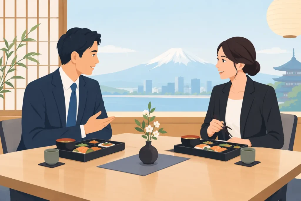 Plan a Japanese Business Lunch With Confidence